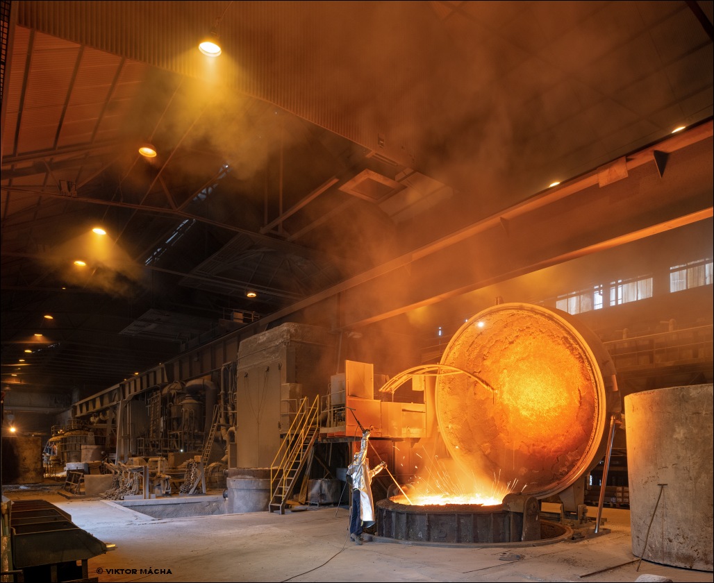 Björneborg Steel, odběr teploty z VOD