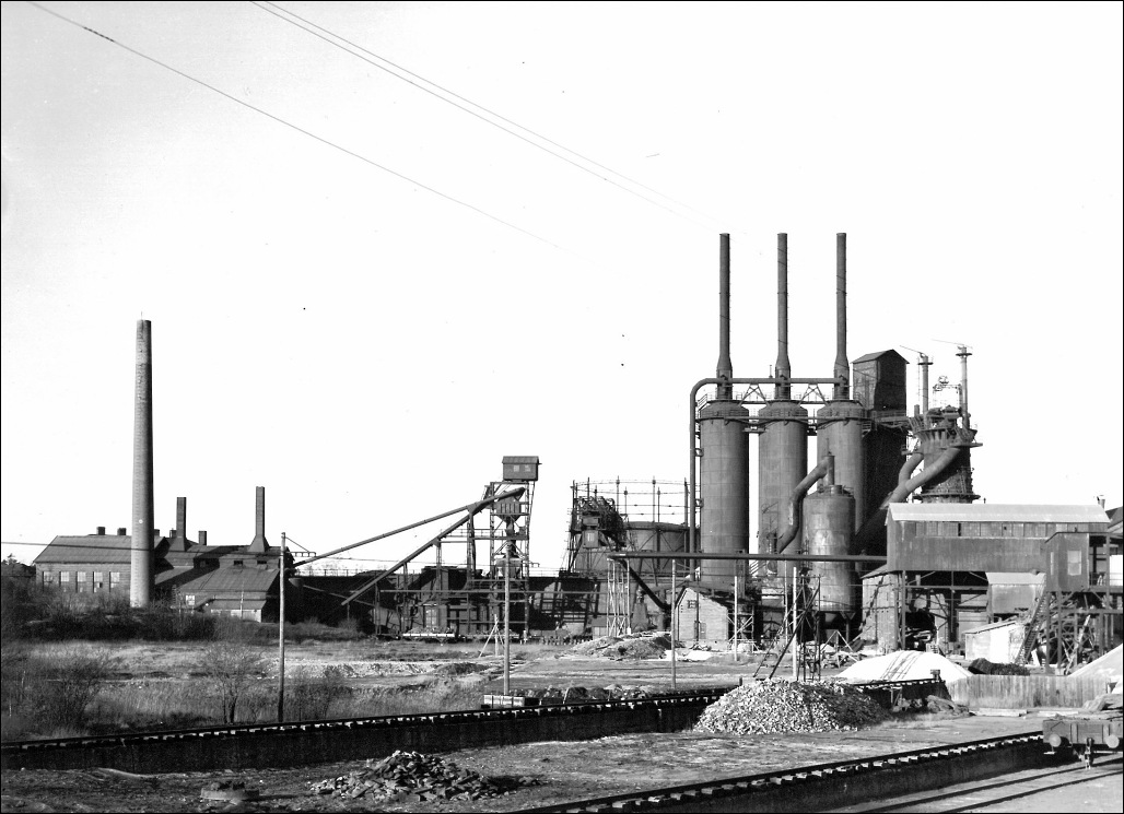 SSAB Oxelösund, železárny kolem roku 1920